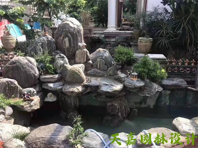 江西现代别墅庭院景观设计